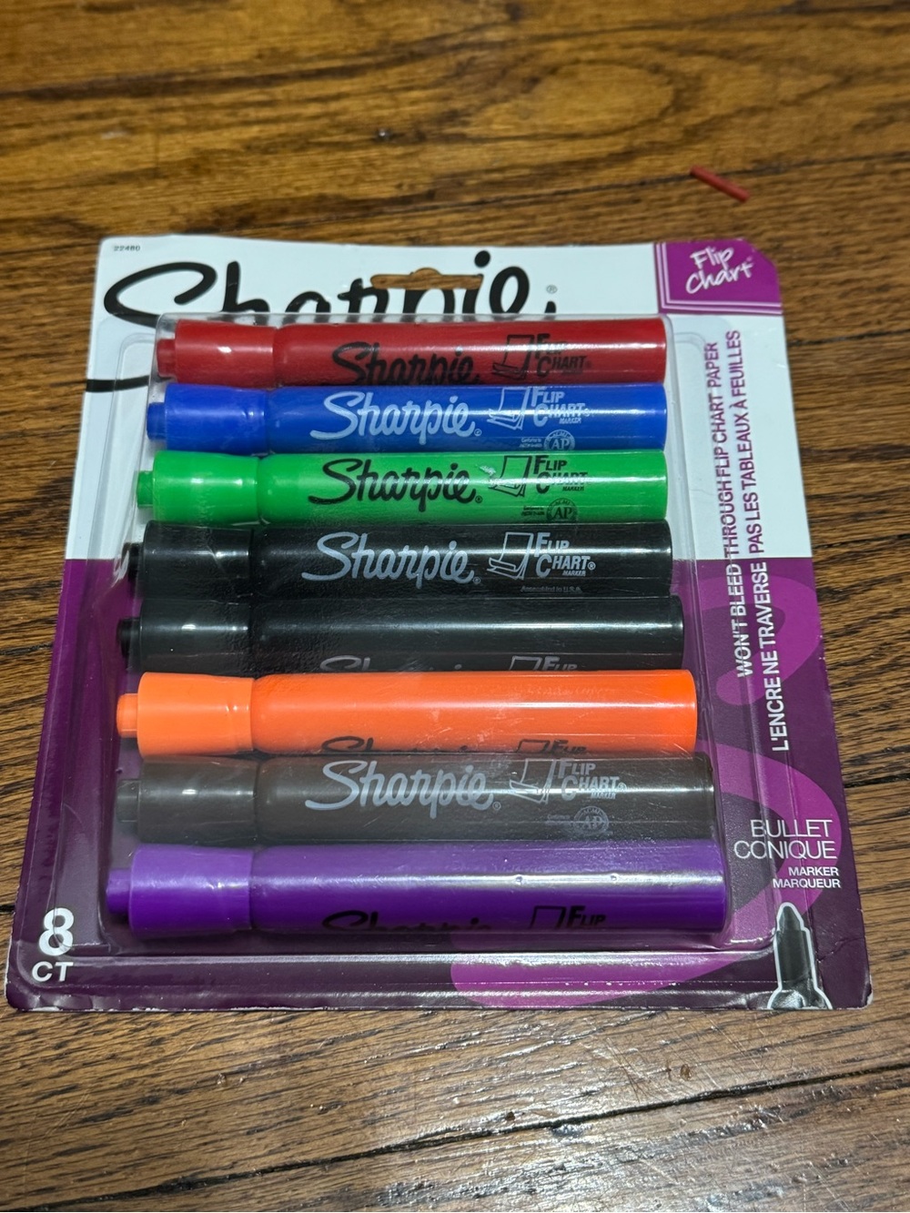 Sharpie Flip Chart Markers 8-Pack — Assorted Bright Colors